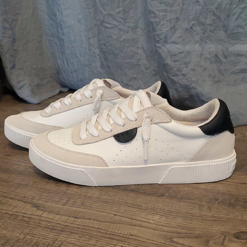 Reef White Lay Day white Women's Sneakers